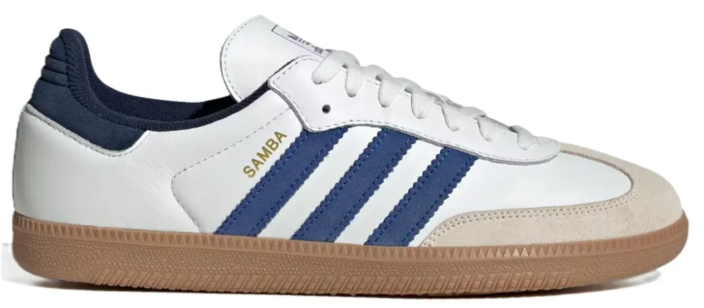 Giày Adidas Samba OG ‘White Royal Blue Night Indigo’ JH5632