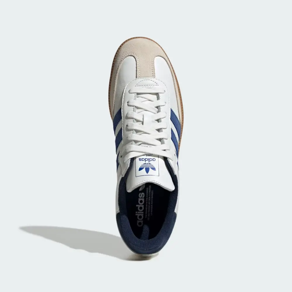 Giày Adidas Samba OG ‘White Royal Blue Night Indigo’ JH5632 - Ảnh 6