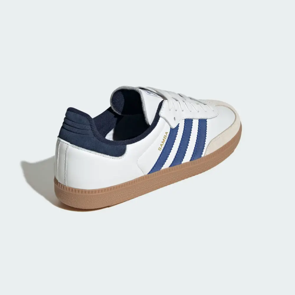 Giày Adidas Samba OG ‘White Royal Blue Night Indigo’ JH5632 - Ảnh 7