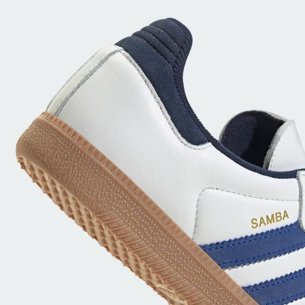 Giày Adidas Samba OG ‘White Royal Blue Night Indigo’ JH5632 - Ảnh 8