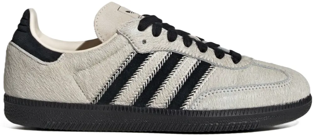 Giày Adidas Samba OG ‘Wonder White Black Pony’ JP5329
