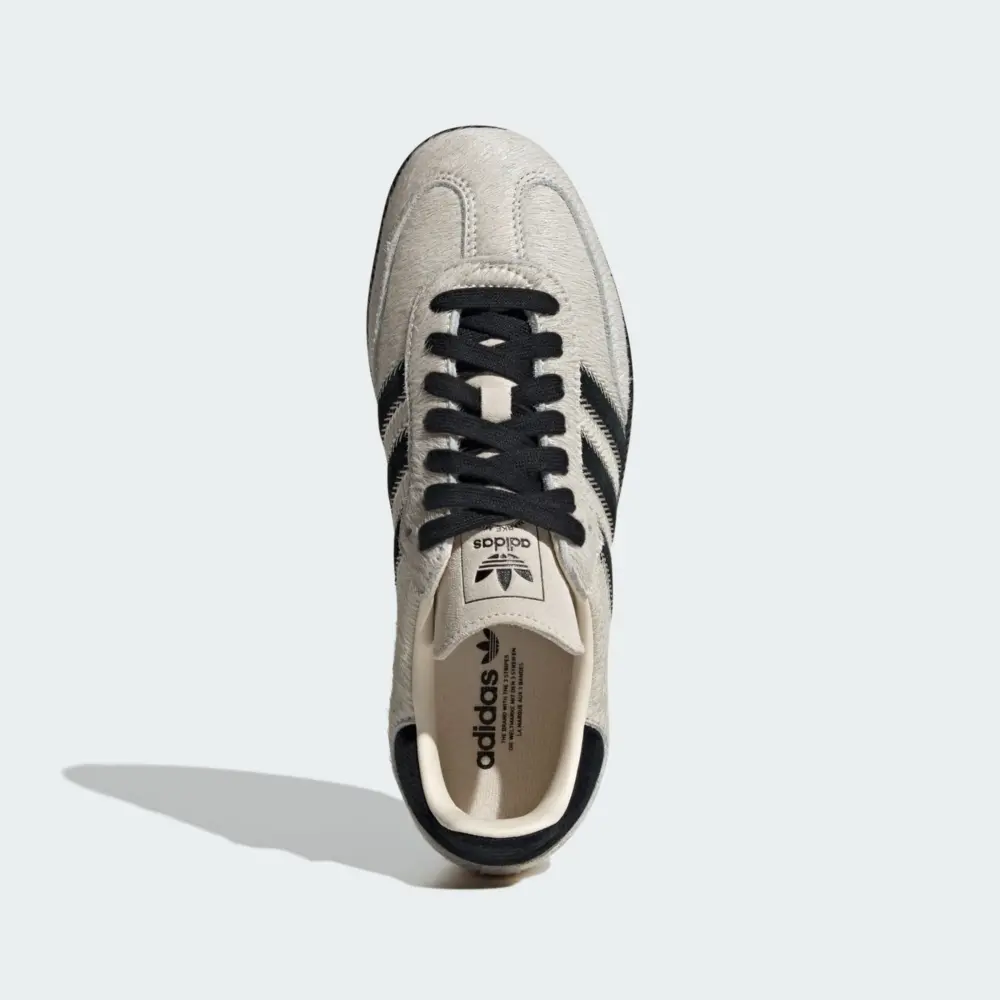 Giày Adidas Samba OG ‘Wonder White Black Pony’ JP5329 - Ảnh 5