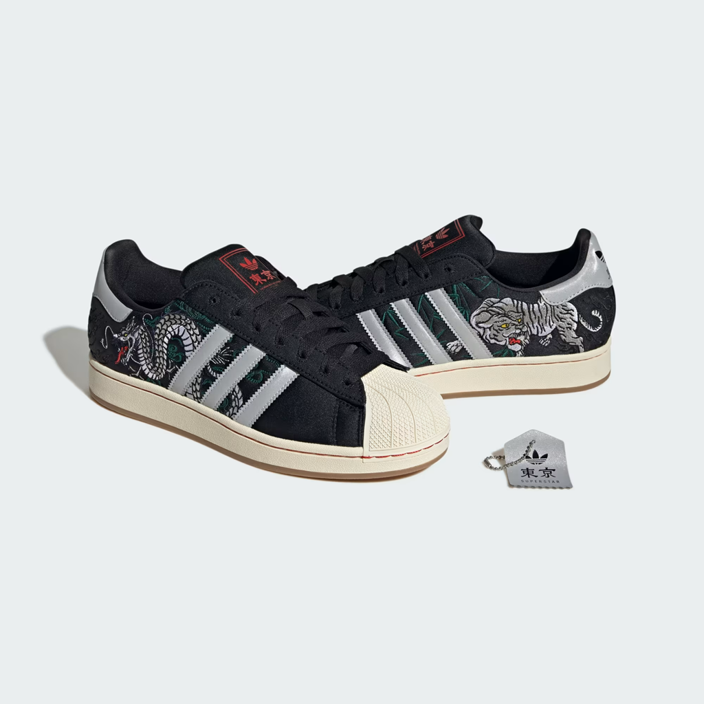 Giày Adidas Superstar II ‘Tokyo Dragon’ JI0100 - Ảnh 6