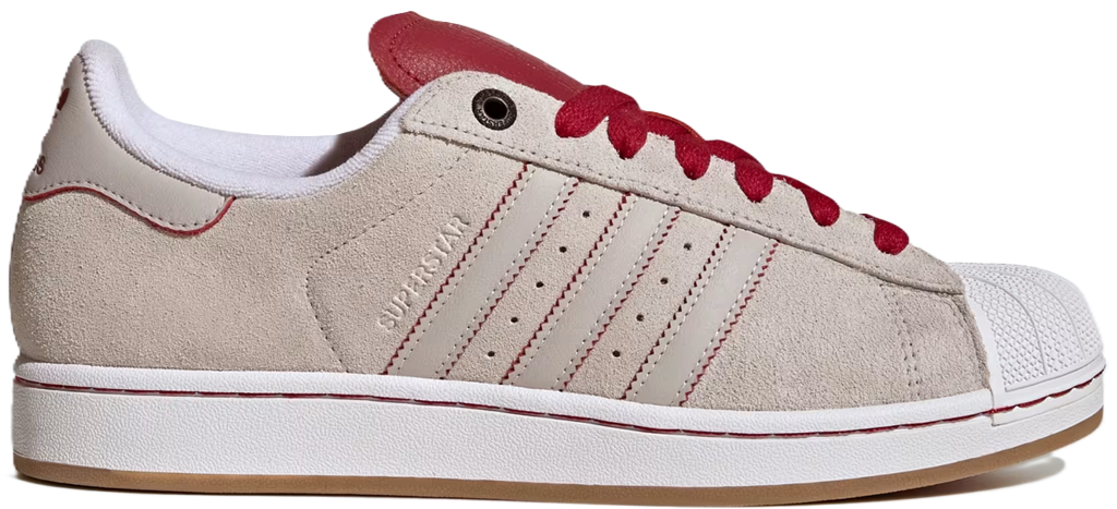 Giày Adidas Superstar II ‘Crystal White Team Victory Red’ JI0133