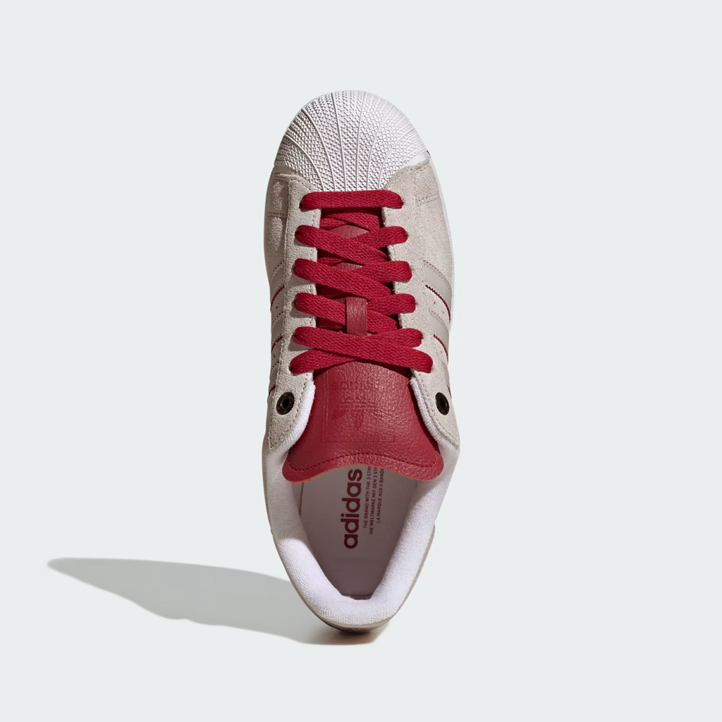 Giày Adidas Superstar II ‘Crystal White Team Victory Red’ JI0133 - Ảnh 6