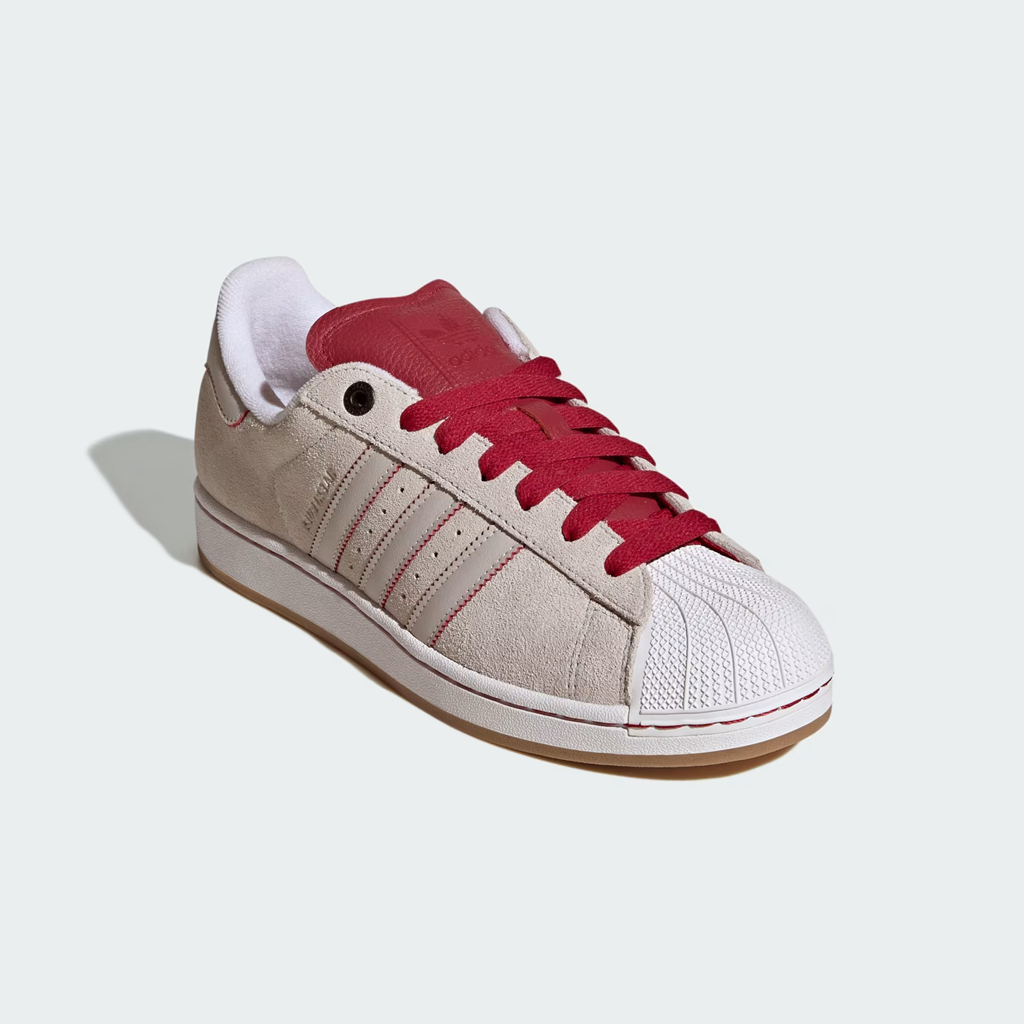 Giày Adidas Superstar II ‘Crystal White Team Victory Red’ JI0133 - Ảnh 5