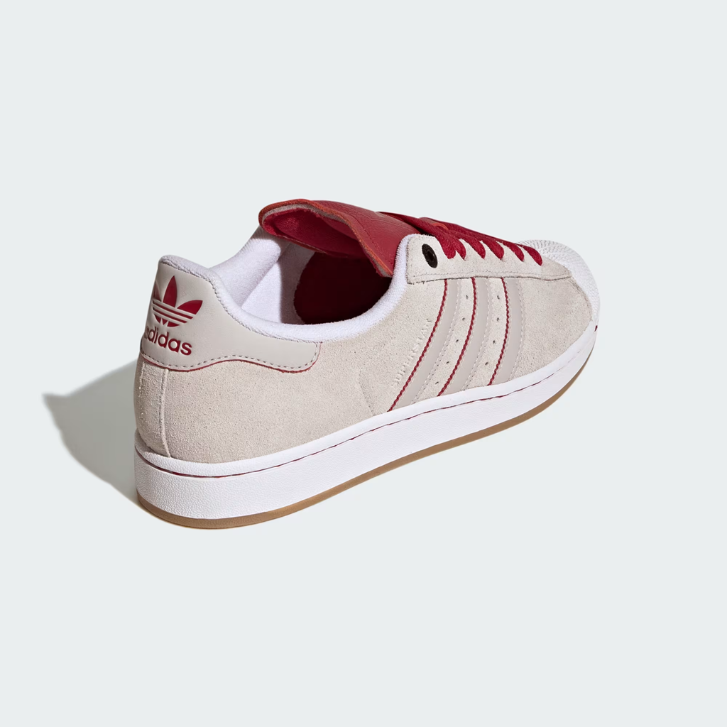 Giày Adidas Superstar II ‘Crystal White Team Victory Red’ JI0133 - Ảnh 4