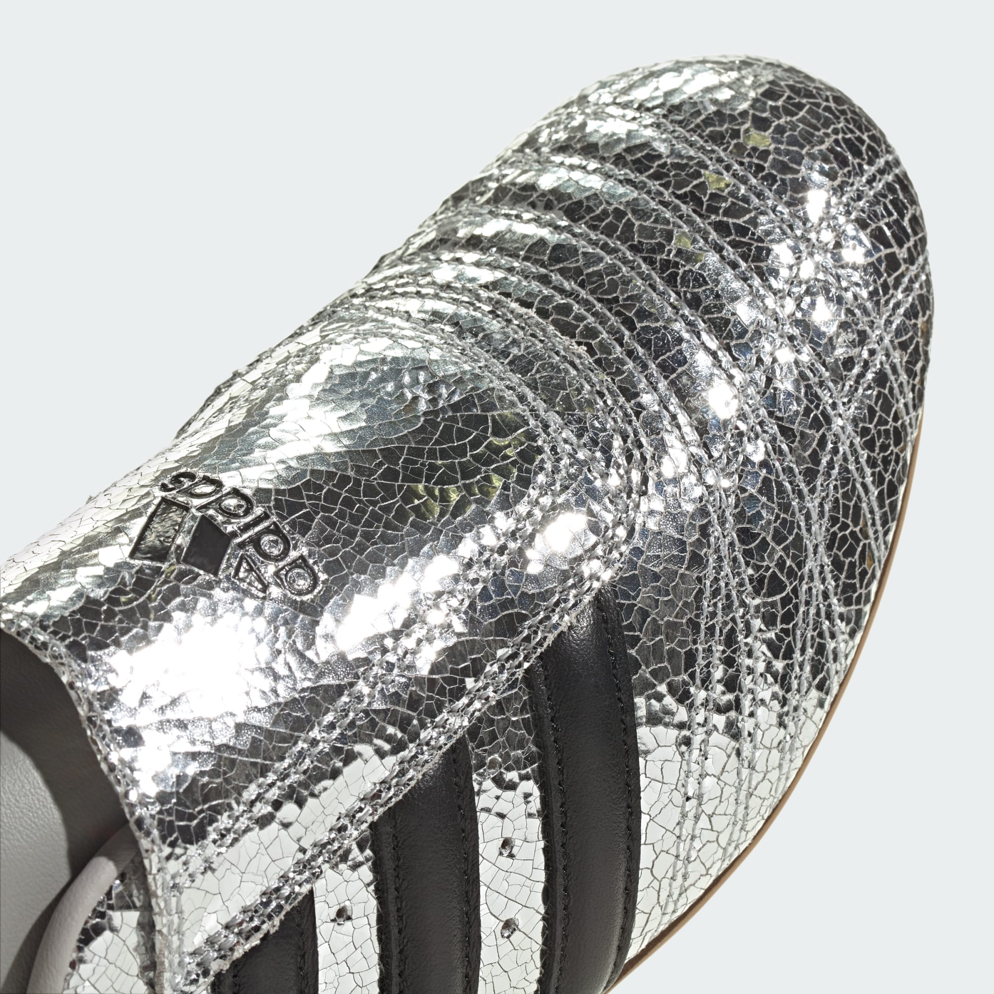 Giày Adidas Taekwondo ‘Metallic Silver Black’ JH9664 - Ảnh 3