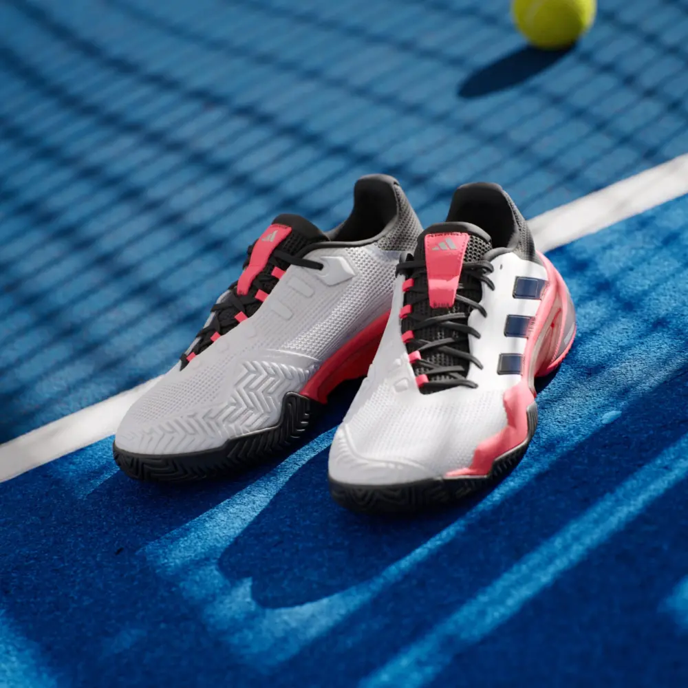 Giày Adidas Barricade 13 ‘White Black Lucid Red’ IH2558 - Ảnh 5