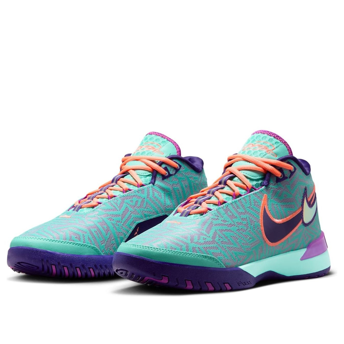 Alternative view of Giày Nike LeBron NXXT Genisus ‘Hyper Turquoise’ HF0712-300