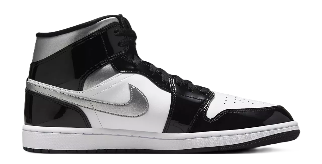 Giày Nike Air Jordan 1 Mid SE ‘Metallic Silver’ HV0789-010