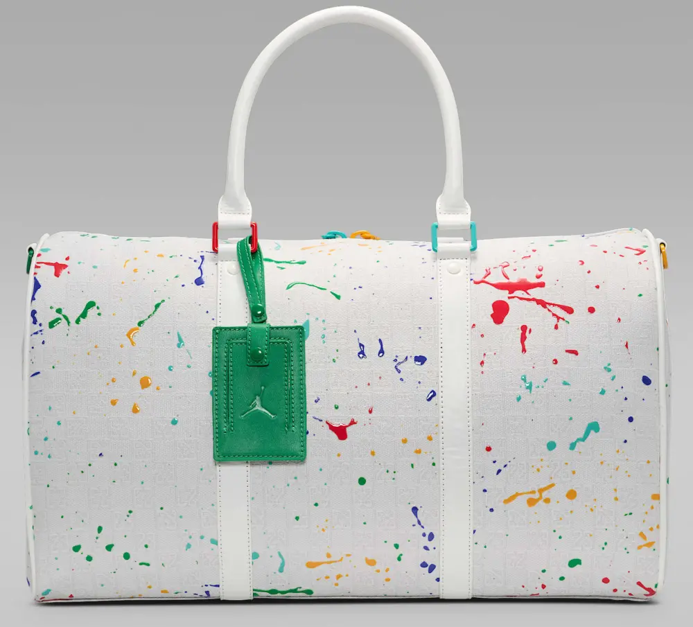Túi Nike Jordan Monogram Duffle Duffle Bag ‘White’ FJ6787-133 - Ảnh 3