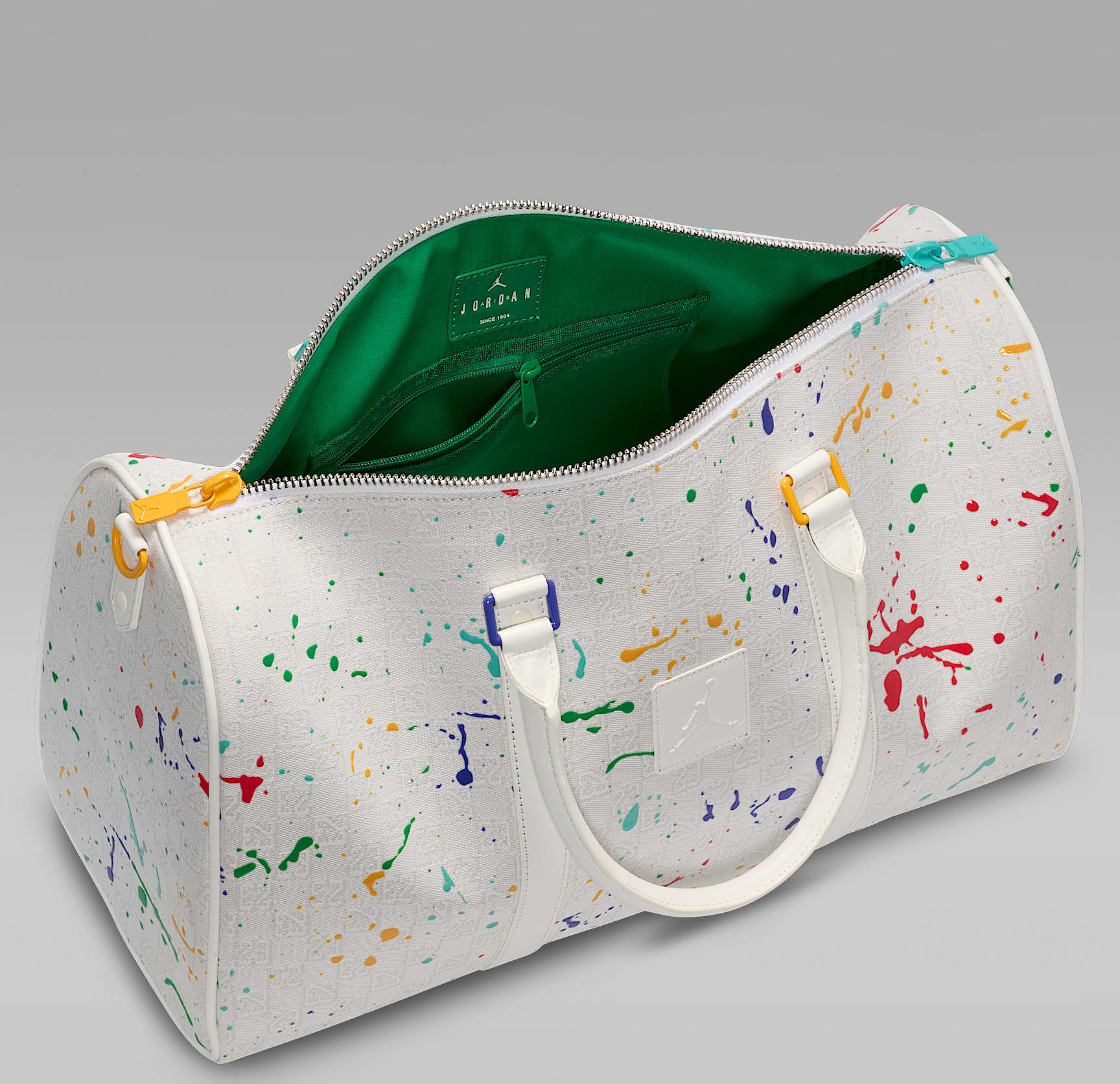 Alternative view of Túi Nike Jordan Monogram Duffle Duffle Bag ‘White’ FJ6787-133