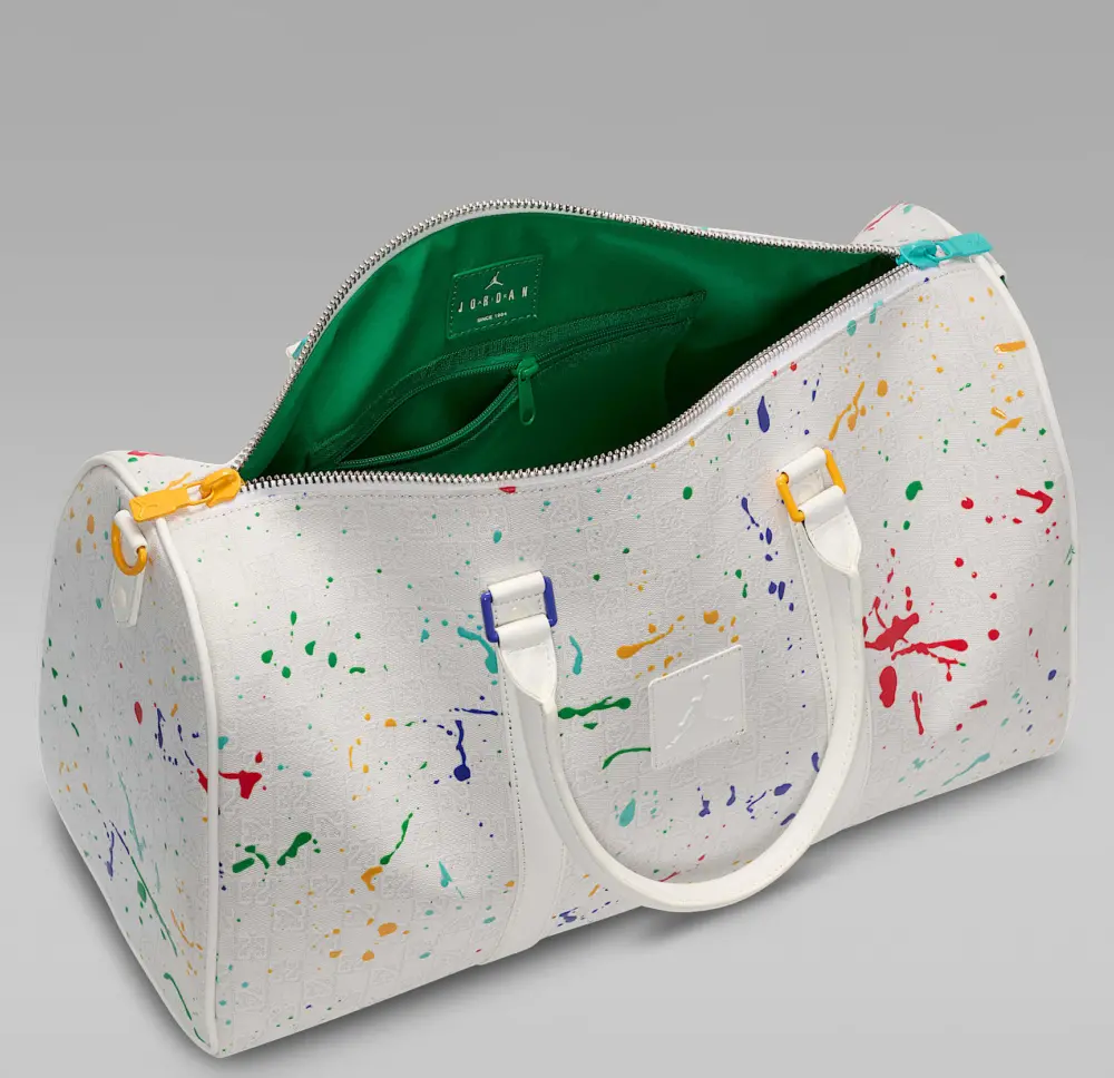 Alternative view of Túi Nike Jordan Monogram Duffle Duffle Bag ‘White’ FJ6787-133