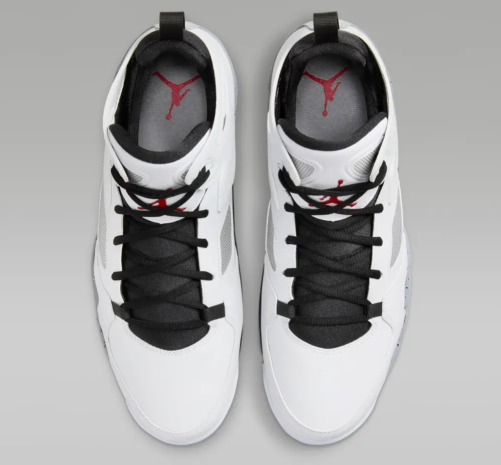 Giày Nike Air Jordan Flight Club 91 ‘White Cement’ 555475-102 - Ảnh 5