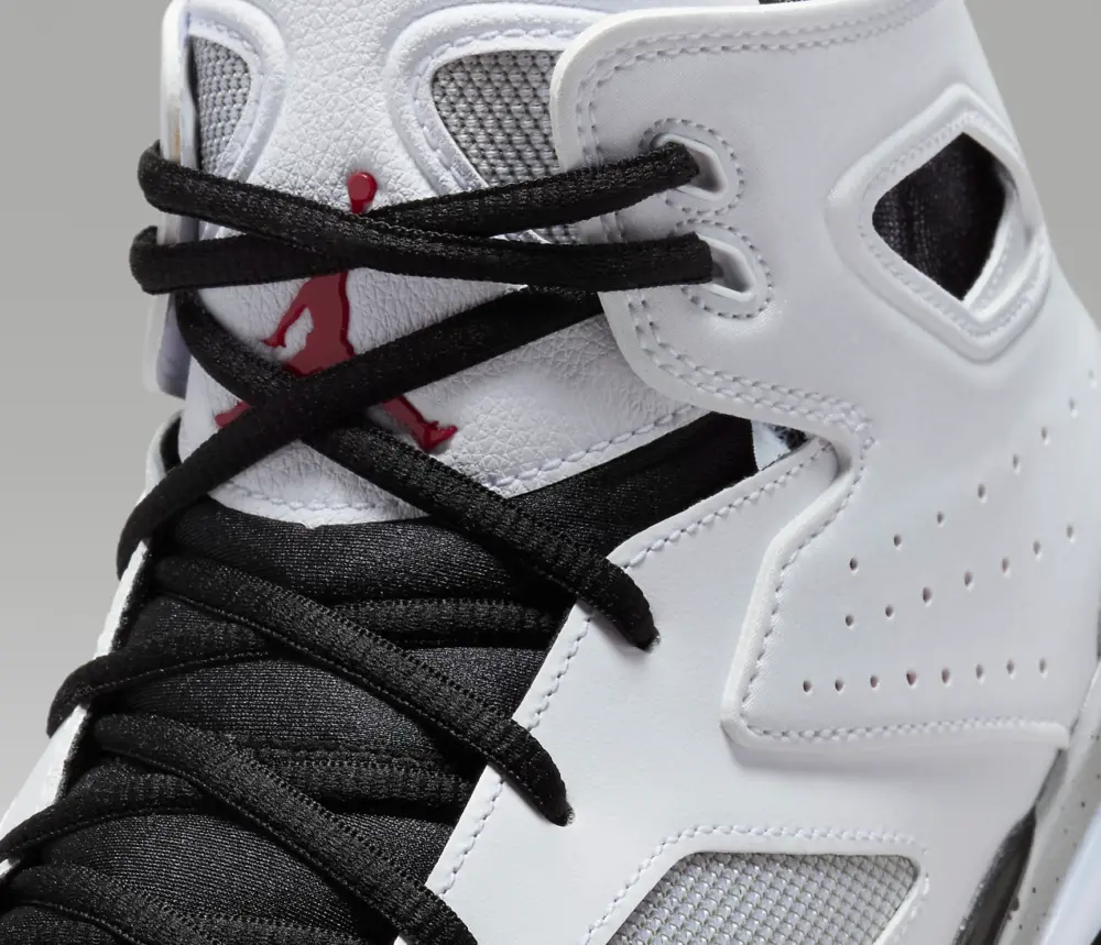 Alternative view of Giày Nike Air Jordan Flight Club 91 ‘White Cement’ 555475-102