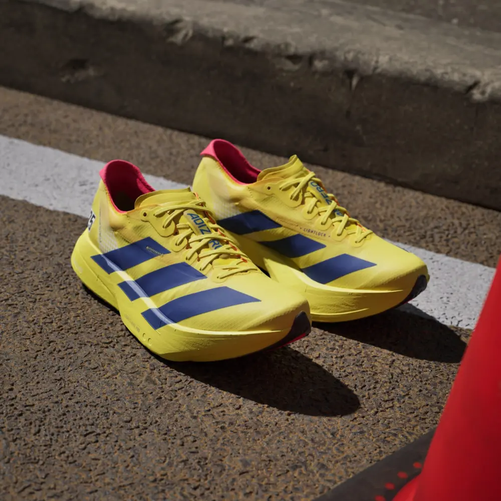 Giày Adidas Adizero Adios Pro 4 ‘Yellow Navy’ JR6373 - Ảnh 5