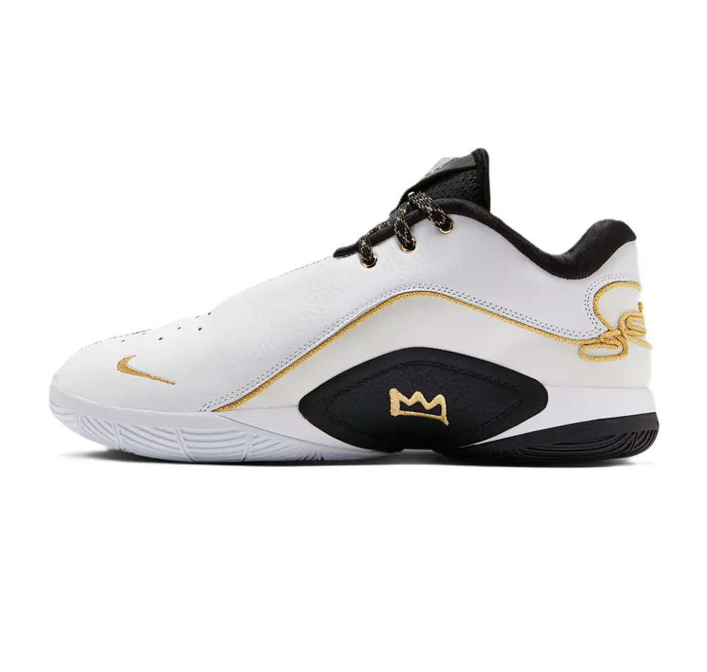 Giày Nike LeBron 22 ‘White Metallic Gold Black’ HV8453-100 - Ảnh 7