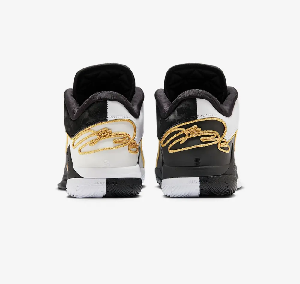 Giày Nike LeBron 22 ‘White Metallic Gold Black’ HV8453-100 - Ảnh 4