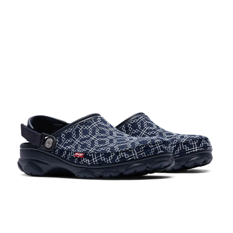 Dép Crocs Classic All-Terrain Clog ‘Levi’s Sashiko’ 208917-410 - Ảnh 3