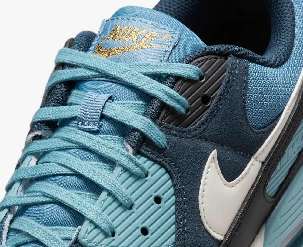 Giày Nike Air Max 90 Premium ‘Armory Navy’ FZ9895-400 - Ảnh 3