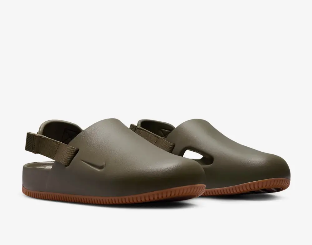 Giày Nike Calm Mule Medium ‘Olive Gum’ FD5131-202 - Ảnh 4