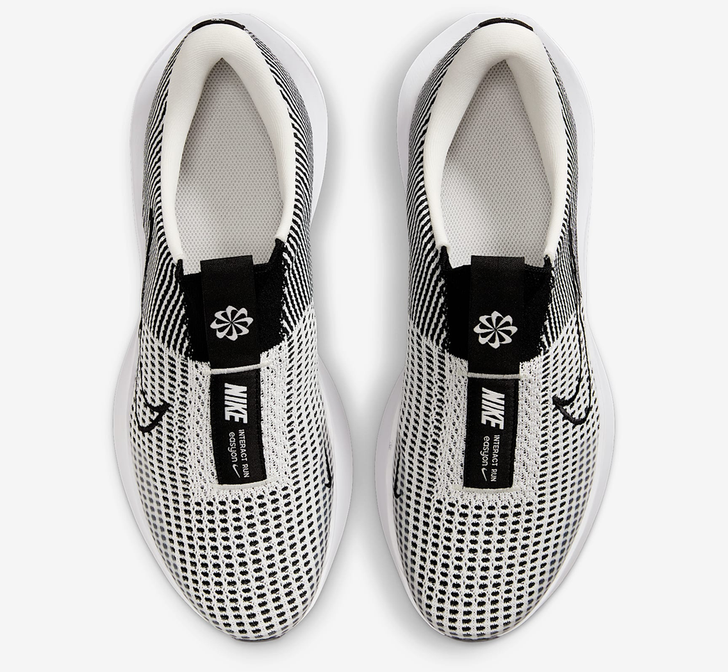 Giày Nike Interact Run EasyOn ‘Phantom White Black’ FV5590-002 - Ảnh 2