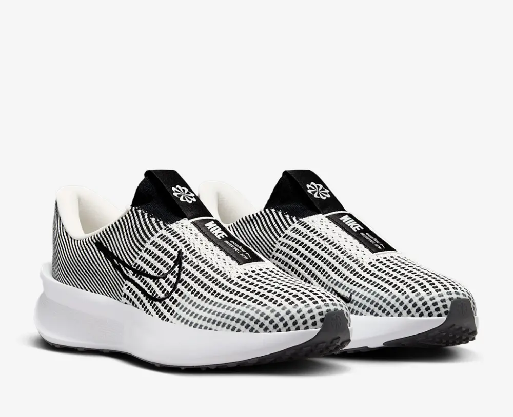 Giày Nike Interact Run EasyOn ‘Phantom White Black’ FV5590-002 - Ảnh 3
