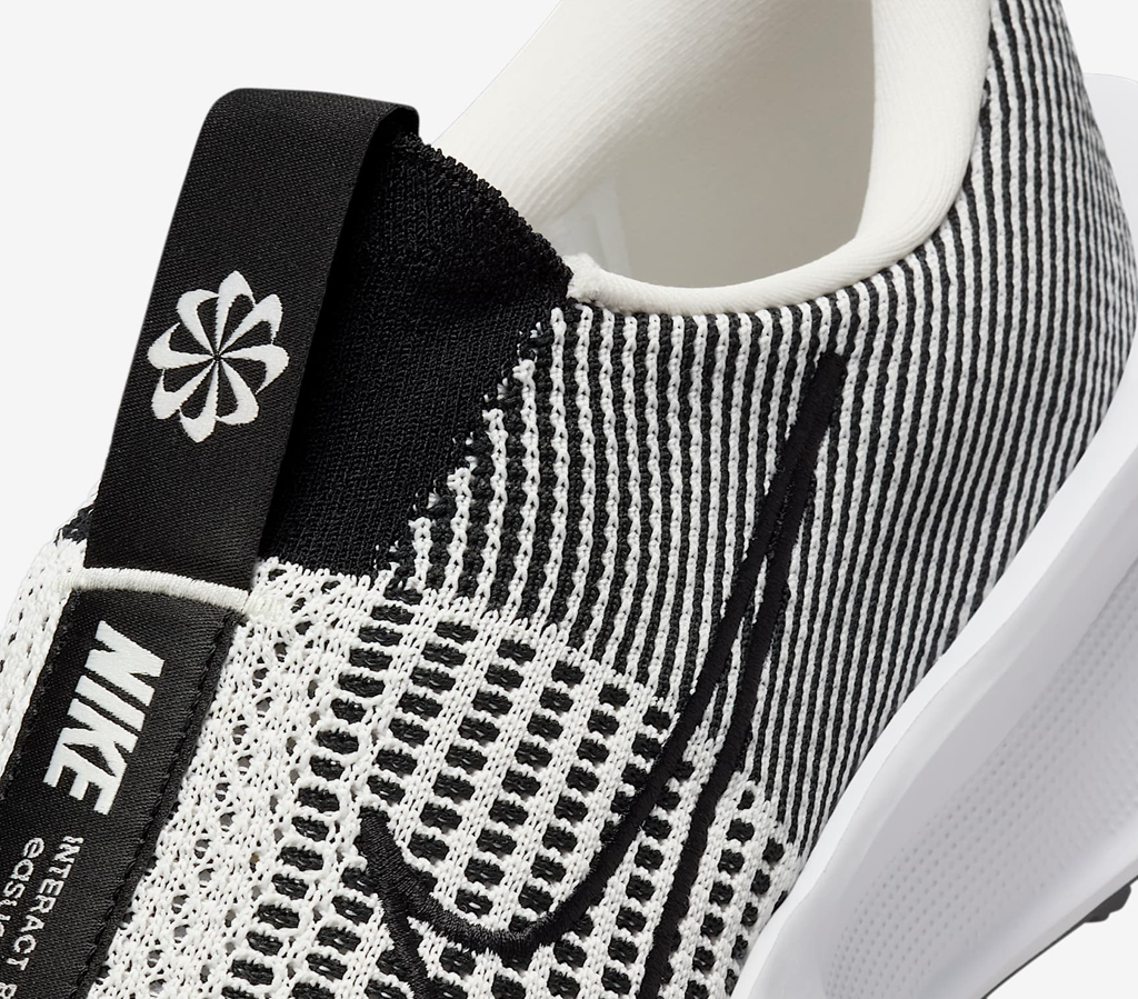 Giày Nike Interact Run EasyOn ‘Phantom White Black’ FV5590-002 - Ảnh 5