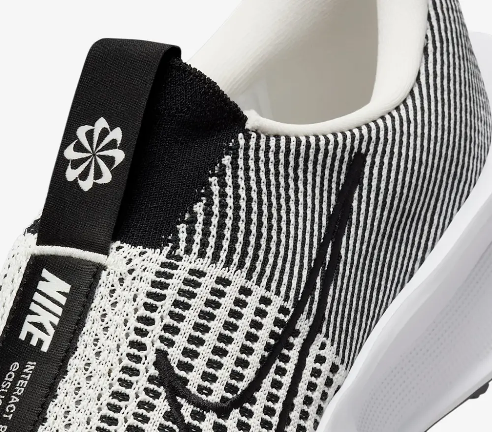 Giày Nike Interact Run EasyOn ‘Phantom White Black’ FV5590-002 - Ảnh 5
