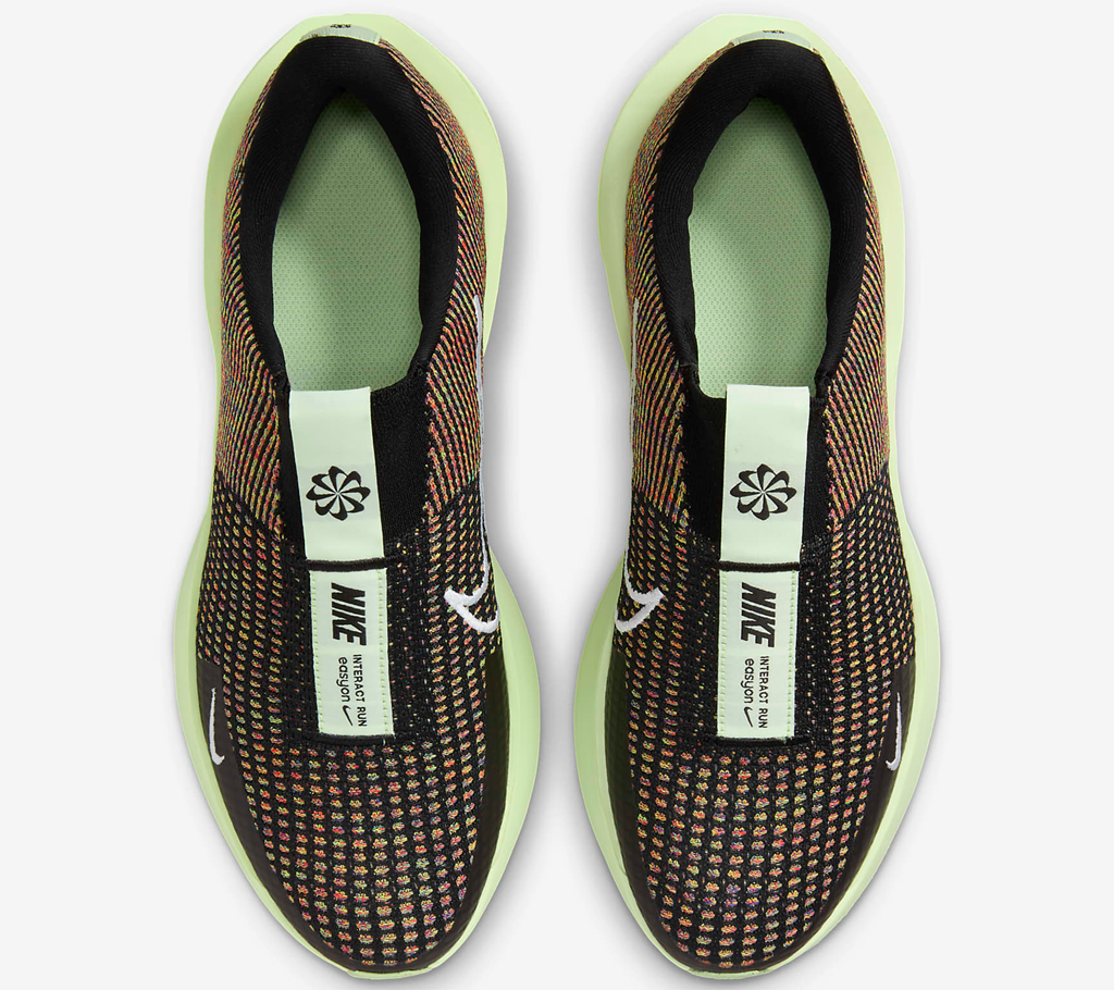 Alternative view of Giày Nike Interact Run EasyOn SE ‘Black Barely’ HQ2699-001