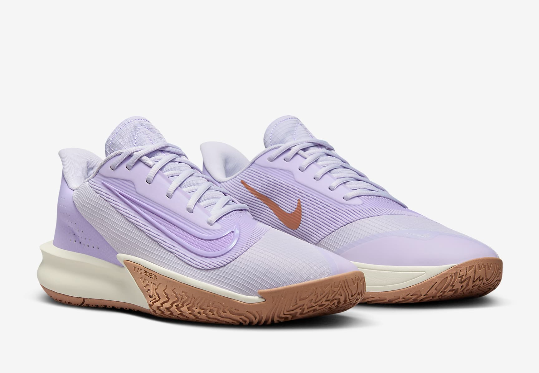 Giày Nike Precision VII ‘Barely Grape Gum’ FN4322-500 - Ảnh 4