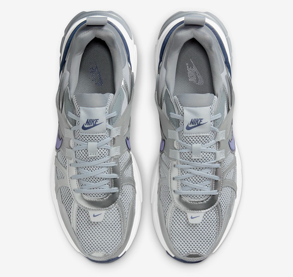 Alternative view of Giày Nike V2K Run ‘Wolf Grey Navy’ HJ4497-002