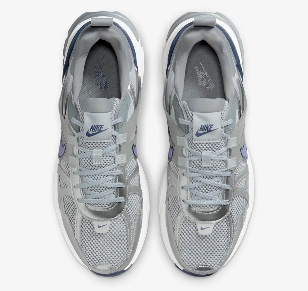 Alternative view of Giày Nike V2K Run ‘Wolf Grey Navy’ HJ4497-002
