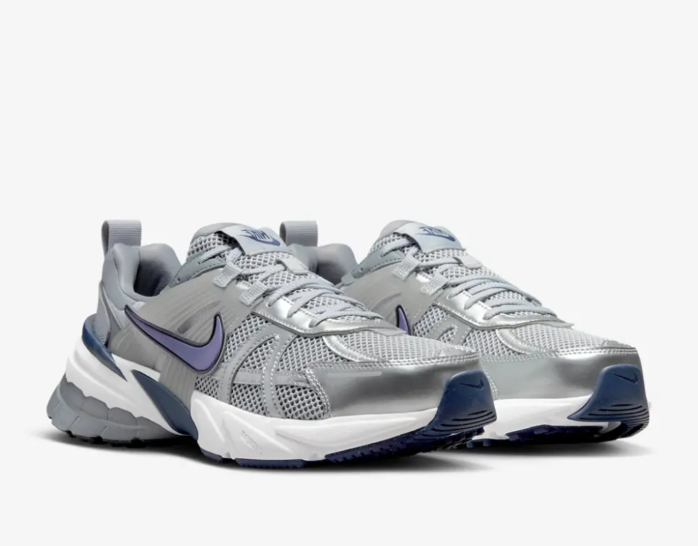 Giày Nike V2K Run ‘Wolf Grey Navy’ HJ4497-002 - Ảnh 3