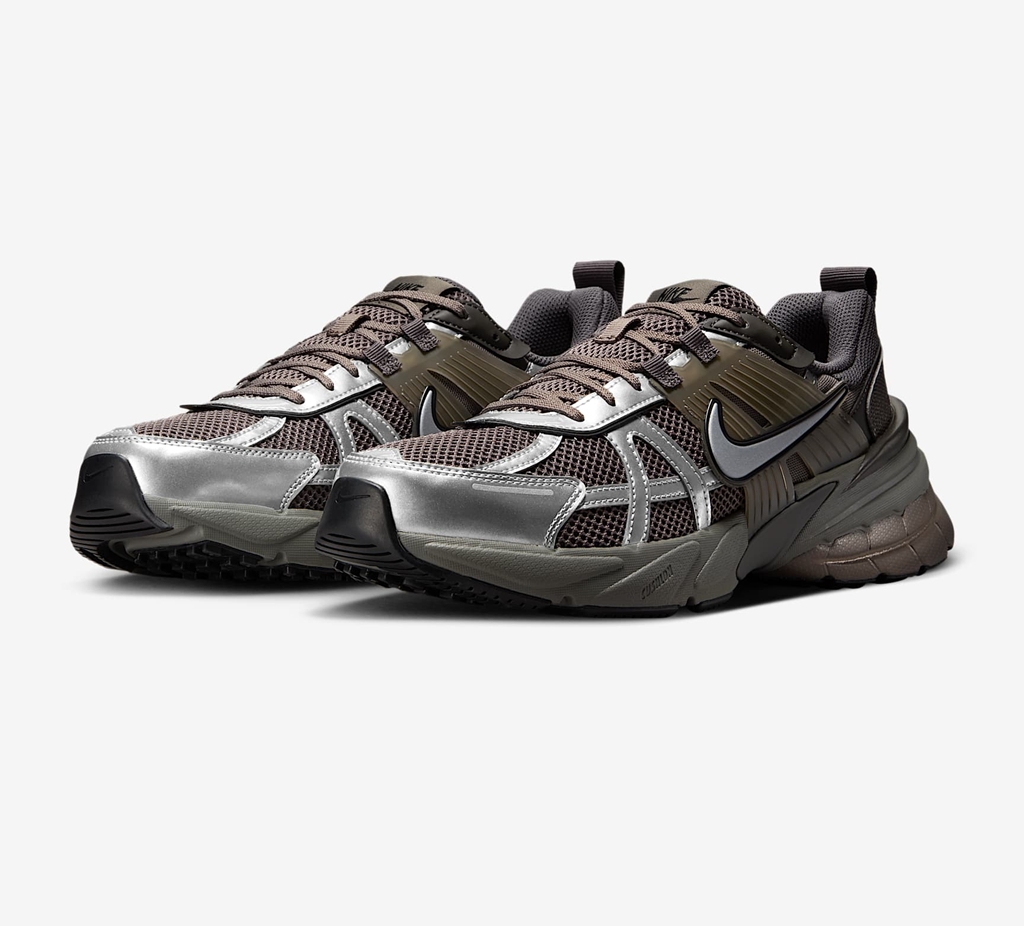 Giày Nike V2K Run ‘Cave Stone Silver Black’ HQ1678-200 - Ảnh 5