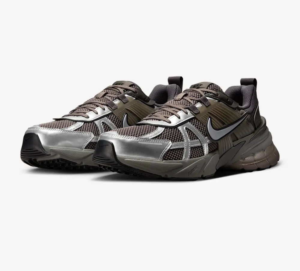 Giày Nike V2K Run ‘Cave Stone Silver Black’ HQ1678-200 - Ảnh 5
