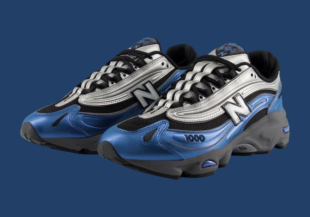 Giày New Balance 1000 ‘Metallic Blue’ M1000ENV - Ảnh 2
