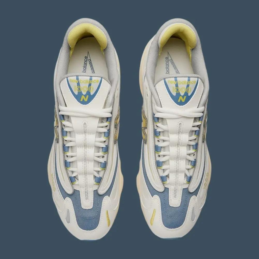 Alternative view of Giày New Balance 1000 ‘Sea Salt Heron Blue’ M1000CA
