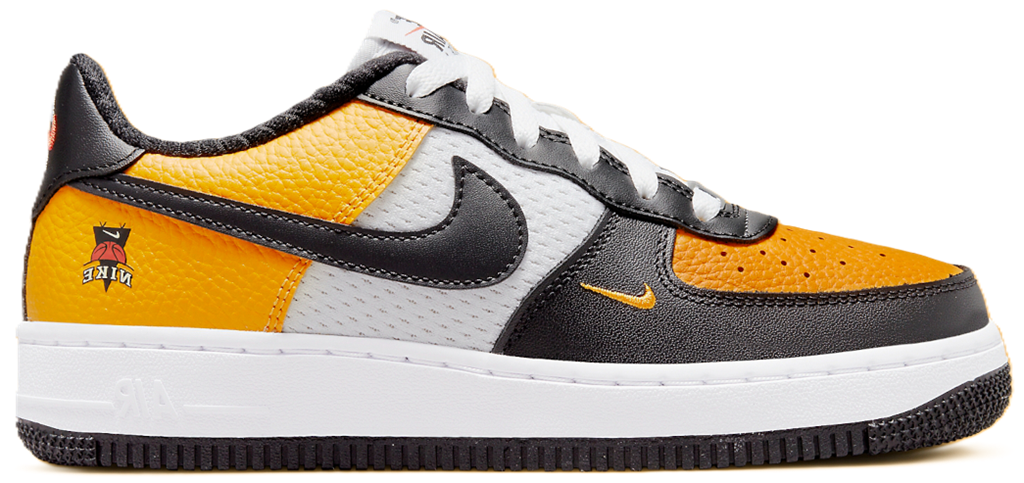Giày Nike Air Force 1 Low GS ‘Black Gold Jersey Mesh’ DQ7779-700