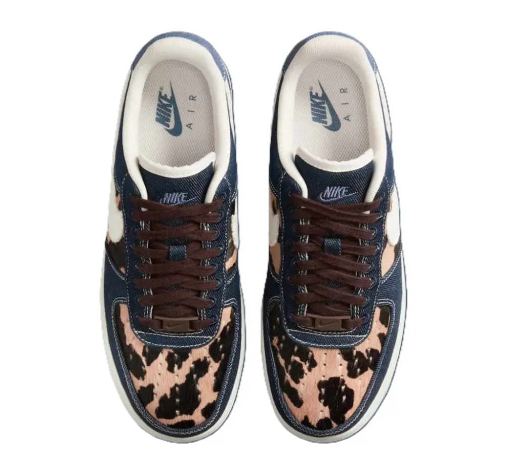 Giày Nike Air Force 1 Low ‘Cheetah Blue Denim’ IB3674-400 - Ảnh 3