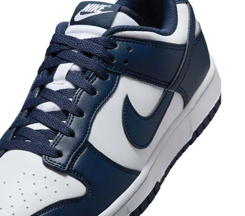 Giày Nike Dunk Low 'White Midnight Navy' HF5441-107 - Ảnh 5