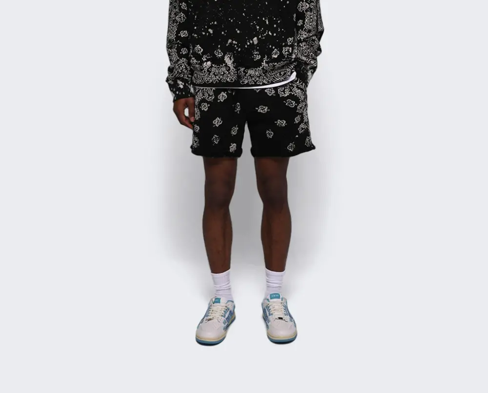 Giày Amiri Skel Top Low 'Bandana - White Blue' PF22MFS006-123 - Ảnh 4
