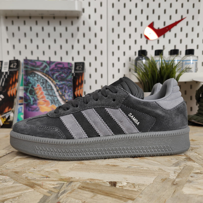 Giày Adidas Samba XLG ‘Carbon Grey’ ID3912 - Ảnh 5