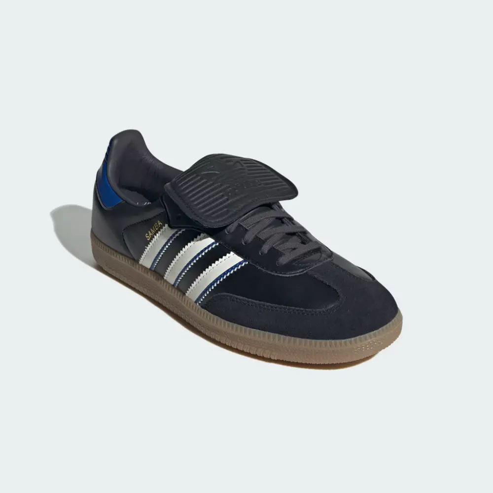 Giày Adidas Samba LT ‘Black White Team Royal Blue’ JQ5125 - Ảnh 5