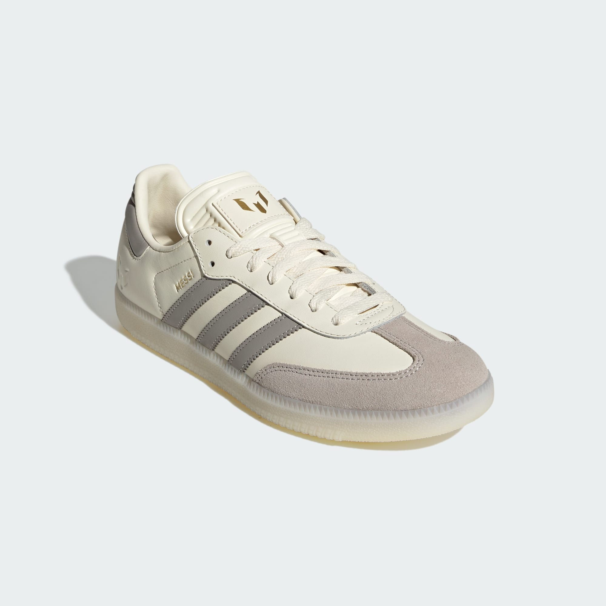 Giày Adidas Samba x Lionel Messi ‘Cream White’ JQ0266 - Ảnh 4