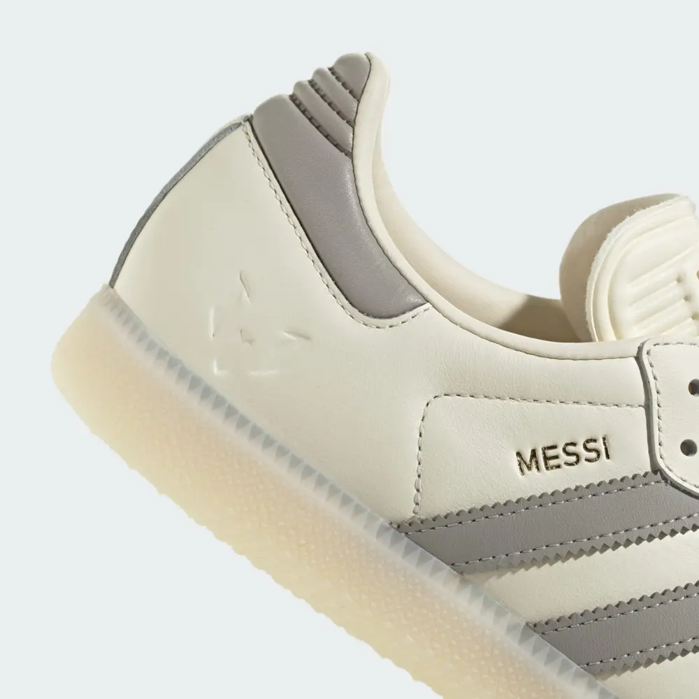 Giày Adidas Samba x Lionel Messi ‘Cream White’ JQ0266 - Ảnh 6
