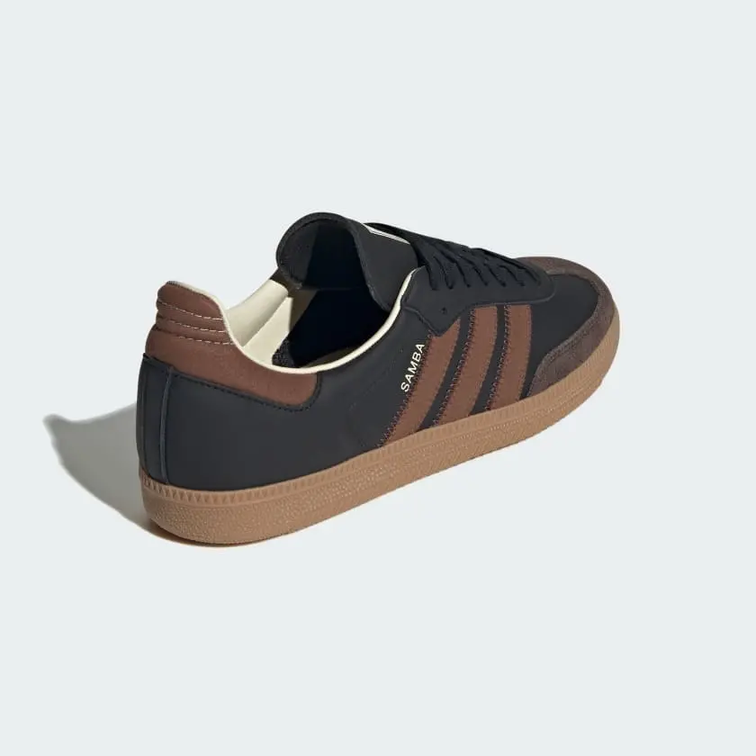 Giày Adidas Samba OG Core ‘Black Preloved Brown’ IE9123 - Ảnh 3