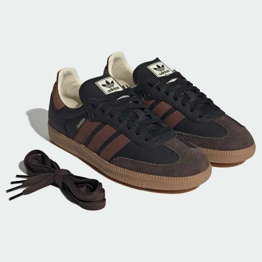 Alternative view of Giày Adidas Samba OG Core ‘Black Preloved Brown’ IE9123