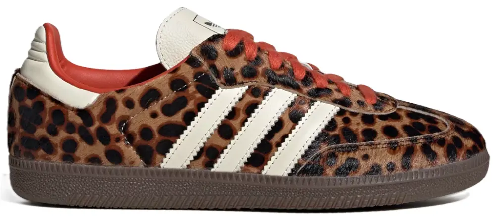 Giày Adidas Samba OG Preloved 'Red Leopard' JI2734